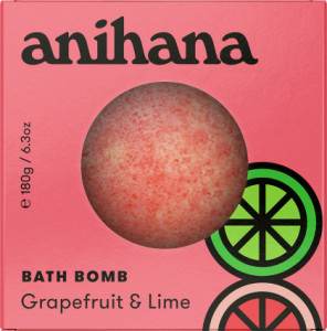Anihana Bath Bomb Grapefruit & Lime 180g