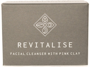 BASE (SOAP WITH IMPACT) Bar Revitalise Facial Cleanser with Pink Clay (Boxed) 120g