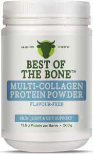 BEST OF THE BONE Healing Multi-Collagen Protein Powder Hydrolysed Collagen Peptides Unflavoured 500g