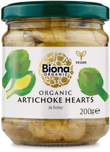 Biona Organic Artichoke Hearts 200g
