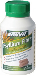 Bonvit Psyllium Fibre Capsules 110 x 550mg