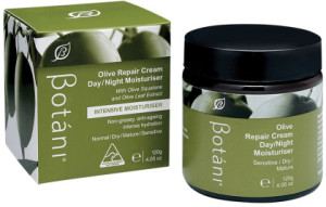 BOTANI (Intensive Moisturiser) Olive Repair Cream Day/Night Moisturiser 120g