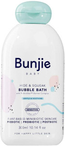 Bunjie Baby Bubble Bath Hide & Squeak 300ml