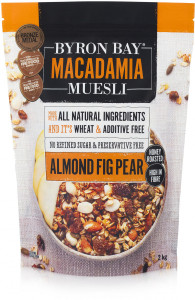 Byron Bay Macadamia Muesli Almond Fig & Pear 2Kg