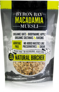 Byron Bay Macadamia Muesli Bircher Style 450g