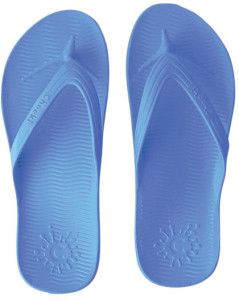 Cheeki Thongs Arch Support Light Blue Kids Size K12