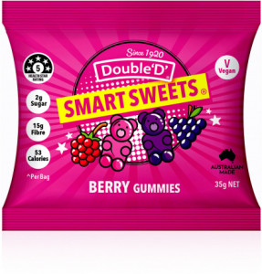 Double D Smart Sweets Berry Gummies  35g