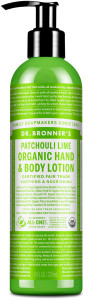 DR. BRONNER'S Organic Hand & Body Lotion Patchouli Lime 237ml