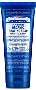 DR. BRONNER'S Organic Shaving Soap Peppermint 207ml