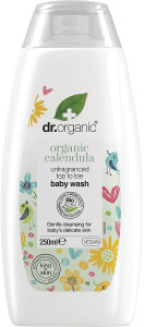 Dr Organic Baby Wash with Calendula 250ml