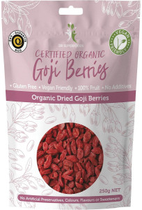 Dr Superfoods Organic Dried Goji Berries 250g