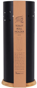 Eco Basics Toilet Roll Holder - Black