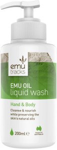 EMU TRACKS Emu Oil Liquid Wash (Hand & Body) 200ml
