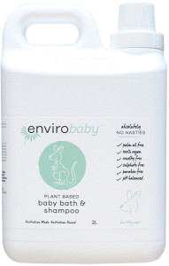 ENVIROBABY Plant Based Baby Bath & Shampoo 2L