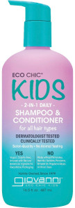 Giovanni Eco Chic Kids 2-in-1 Daily Shampoo & Conditioner 487ml