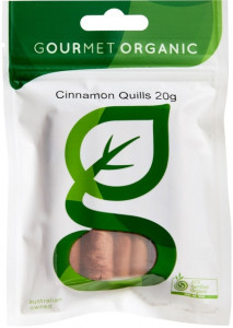 Gourmet Organic Cinnamon Quills 20g Sachet x 1