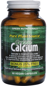 Green Nutritionals Green Calcium 600mg 60 Caps