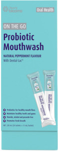 HENRY BLOOMS ORAL HEALTH Probiotic Mouthwash Sachets 20 Pack