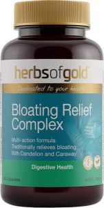 Herbs Of Gold Bloating Relief Complex 60c