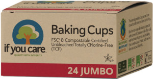 If You Care Jumbo Baking Cups 24Pcs