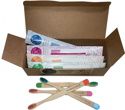 The Turtle Tribe Toothpaste Pearls Fluoride Free Lemon Myrtle 28Pack
