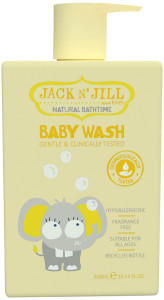 JACK N' JILL Natural Bathtime Baby Wash 300ml
