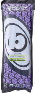 King Soba Organic Black Rice Noodles 250g