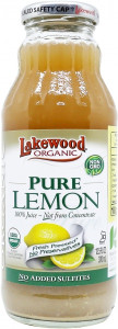 Lakewood Pure Organic Lemon Juice 370ml