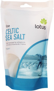 Lotus Celtic Sea Salt - Fine 500g