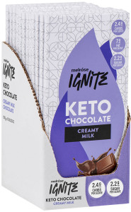 MELROSE Ignite Keto Milk Chocolate 100g x 12 Display