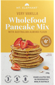 Mt. Elephant Wholefood Pancake Mix Very Vanilla 230g