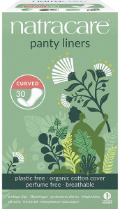 Natracare Panty Liners Curved 30pk