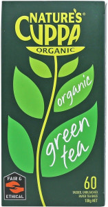 Natures Cuppa Green Tea 60 Tea Bags
