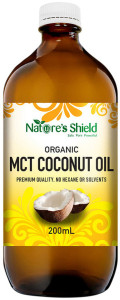 NATURE'S SHIELD Organic MCT Coconut Oil 200ml