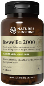NATURE'S SUNSHINE Boswellia 2000 90t