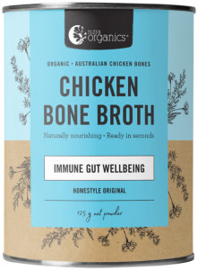 Nutra Organics Chicken Bone Broth Homestyle Original 125g