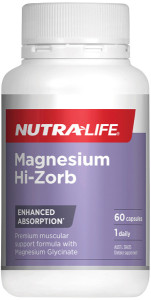 NUTRALIFE Magnesium Hi-Zorb 60c
