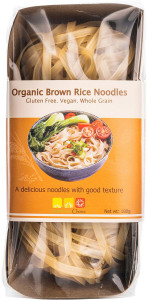 Nutritionist Choice Rice Noodles Organic Brown 180g