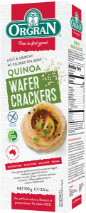 Orgran Quinoa Wafer Crackers 100g
