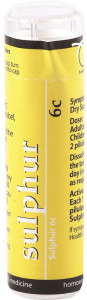 OWEN HOMOEOPATHICS Sulphur 6c 120 pillules