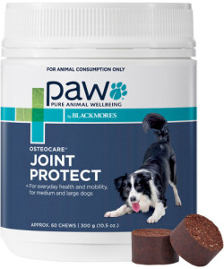PAW By BLACKMORES OsteoCare Joint Protect (For Dogs approx 60 Chews) 300g 
