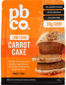 PBco Carrot Cake Mix Low Carb 350g