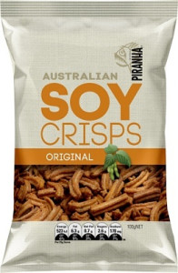 Piranha Soy Crisps Original 100g x 14