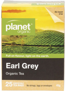 Planet Organic Earl Grey Herbal Tea Bags 25pk
