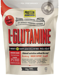 Protein Supplies Australia L-Glutamine Plant Based Pure 500g