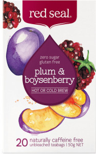Red Seal (Hot & Cold Brew) Plum & Boysenberry 20 Tea Bags