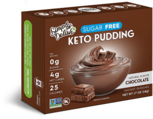 Simply Delish Chocolate Natural Pudding & Pie Filling  48g