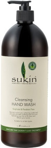 Sukin Cleansing Hand Wash pump 1 Litre