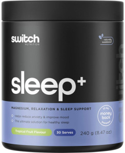 Switch Nutrition Sleep+ Magnesium Tropical Fruit 240g