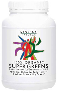 SYNERGY NATURAL Organic Super Greens Powder 1kg